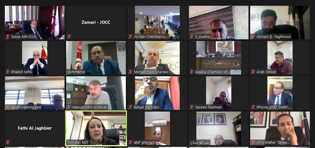 مجلس الأعمال التونسي الأٍردني: الاتفاق على وضع استراتيجية عمل طويلة الأمد